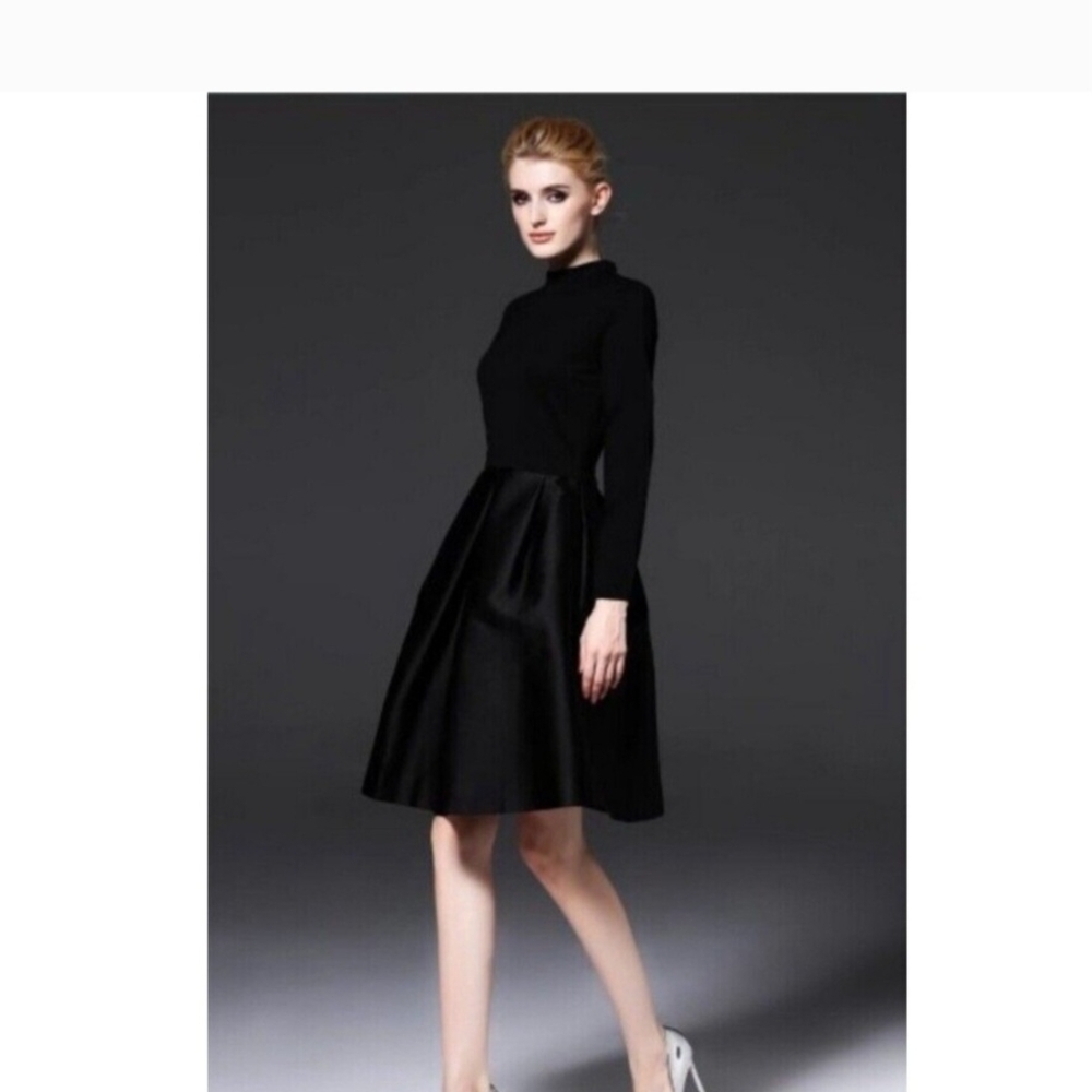 Elegant Black Women's Dress